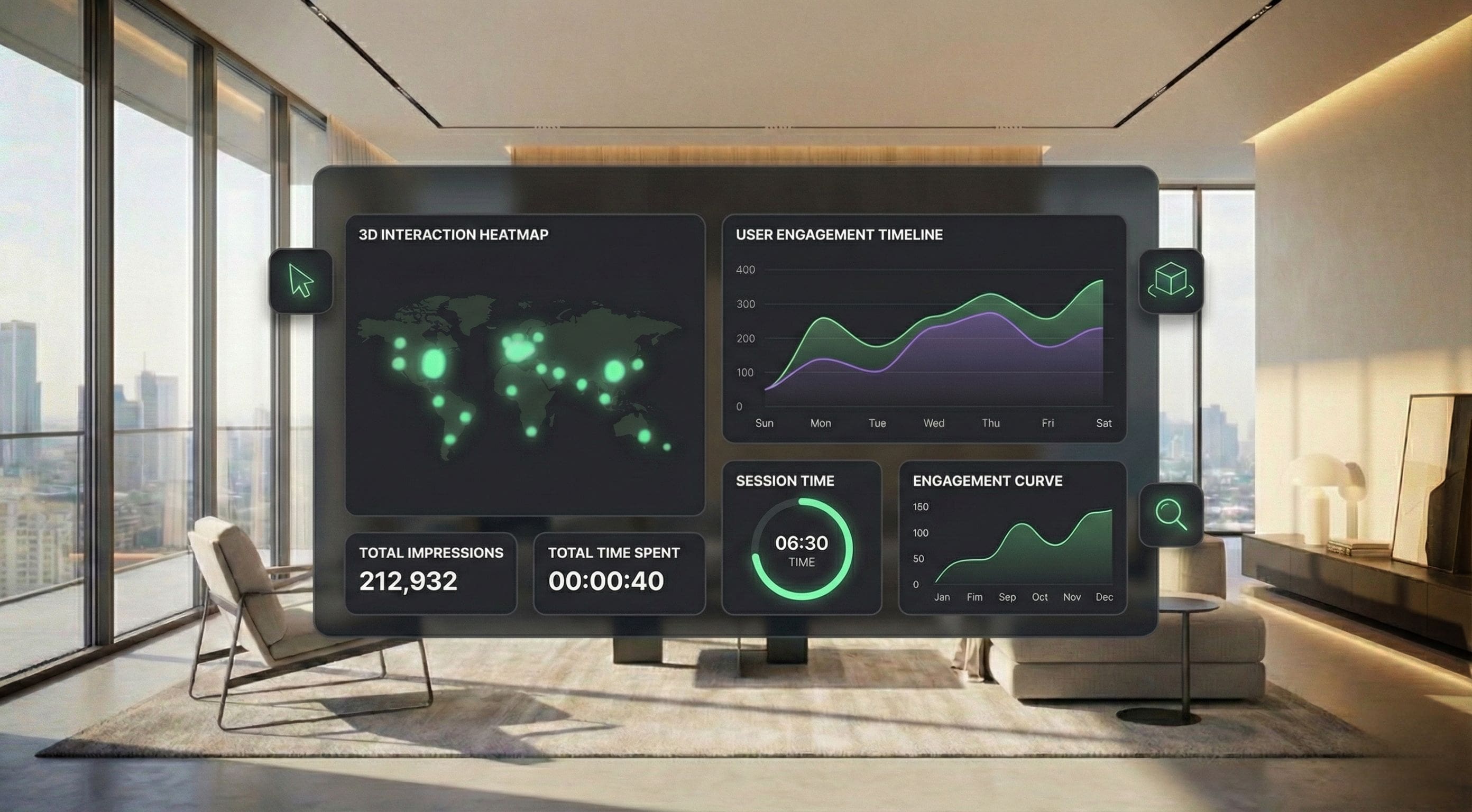 Built-in Viewer Analytics